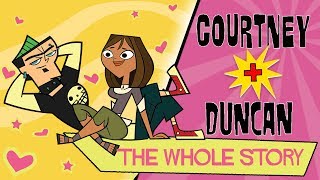 TOTAL DRAMA Courtney ❤️ Duncan  The whole story [upl. by Ahsaetan]