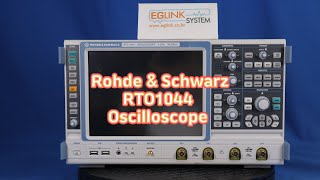 Rohde amp Schwarz RTO1044 Oscilloscope [upl. by Oniluap547]