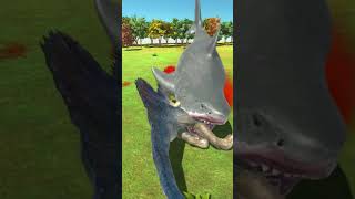 Spinosaurus vs Megalodon  ARBS [upl. by Idell]