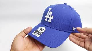 47 BRAND CAP MVP LOS ANGELES DODGERS MLB BLUE [upl. by Einaeg]