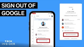 How To Sign Out Of Google [upl. by Cottle]