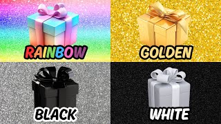 Choose Your Gift from 4 🎁😍🌈👑  4 Gift Box Challenge [upl. by Melisent835]