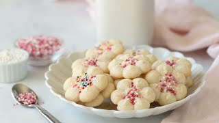 Buttery GlutenFree Spritz Cookies [upl. by Weig]