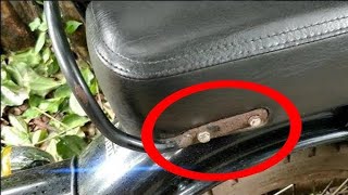 royal Enfield backrest damage 😭 clear in Rs30🥰🪄royalenfield backrest [upl. by Yllop]