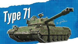 Type 71  Tank Guide  World of Tanks Blitz [upl. by Bernetta]