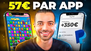 Gagner de l’argent  5 Meilleures APP Argent PayPal facile [upl. by Nodyarb]