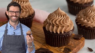 The Very BEST Chocolate Cupcakes [upl. by Anneehs]