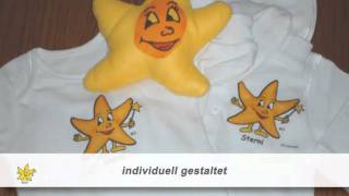 Onlineshop Babykleidung Babyschlafanzug erstlingsset mädchen erstlingsset jungen Sternikindershirts [upl. by Licha379]