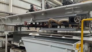 Fiber Cement Board Equipment Cutting Section [upl. by Imtiaz440]