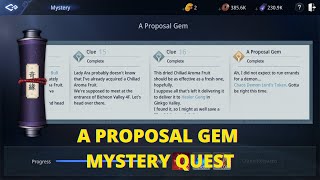 MIR4  A Proposal Gem Mystery Quest  Clue 68 [upl. by Lenes353]