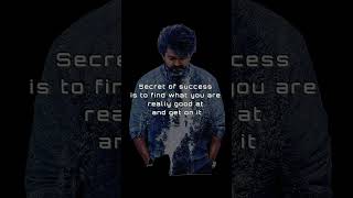 Vijay Thalapathy quotes vijaythalapathy shorts vijayfans [upl. by Chester873]