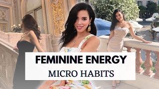 Micro habits that will ACTUALLY improve your Feminine Energy [upl. by Eireva]