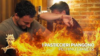 Damiano e Massimiliano piangono per i videomessaggi  Pechino Express [upl. by Chelsie788]