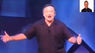 Comedian  Robin Williams Best Scenes [upl. by Arrik]