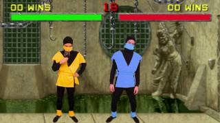 Mortal Kombat Fatalities Scorpion Subzero [upl. by Assisi914]