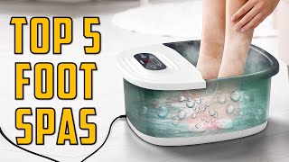 Top 5 Best Foot Spa 2024 Buyers Guide [upl. by Eissak272]