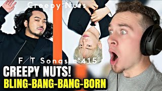 First Time REACTING to Creepy Nuts  Bling‐Bang‐Bang‐Born  THE FIRST TAKE  REACTION [upl. by Krigsman]