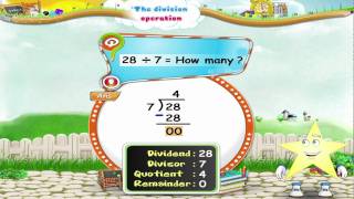 Learn Grade 3  Maths  The Division Operation [upl. by Oiratnom]