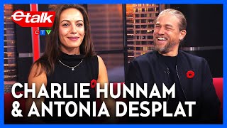 Charlie Hunnam teases Sons of Anarchy spin off talks Shantaram  Etalk Interview [upl. by Ynogoham]