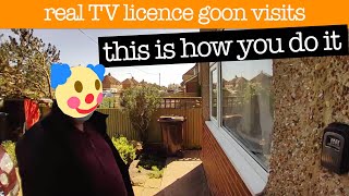 TV Licence Goon Inspector Visits  The Textbook Examples of What To Do [upl. by Naihtsirc205]