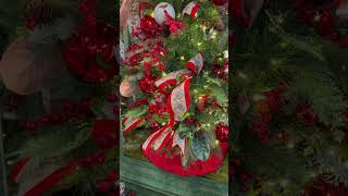 ⭐️HOLIDAY RIBBON 101⭐️ WITH QUEEN THELMA⭐️ howto shorts holidays christmasdecor [upl. by Anaher]