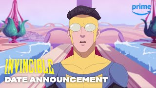 Invincible  Season 2 Part 2 Date Announcement  Prime Video [upl. by Dannon]