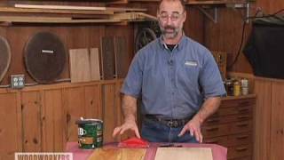 Woodworking Tips Finishing  DeWhiskering Wood [upl. by Htebazle295]