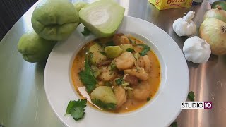 Shrimp Tasso Mirliton Soup [upl. by Shriver949]