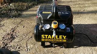 Stanley Fatmax Silent Air Compressor Assembly Before First Start ASMR [upl. by Charley]