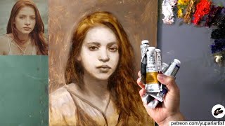 Oil Painting Flesh Tones LIVE  Alkyd Colors  Virtual Painting Session [upl. by Banquer]