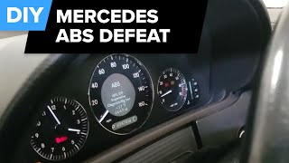 How to Fully Disable ABSESP in a Mercedes  C Series CLK550 [upl. by Vassell]