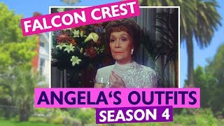 FALCON CREST Angelas Outfits Season 4 [upl. by Lechar]