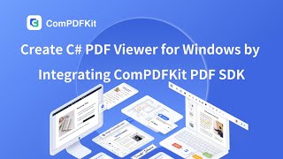 How to Create C PDF ViewerReader for Windows  ComPDFKit PDF SDK [upl. by Germaine]