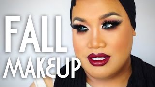 Drag Fall Makeup Tutorial  PatrickStarrr [upl. by Auhsaj748]