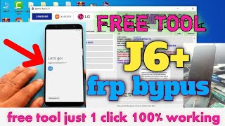 samsung j6 plus frp unlock free tool  j6 plus frp unlock  all samsung one click frp unlock [upl. by Irep320]