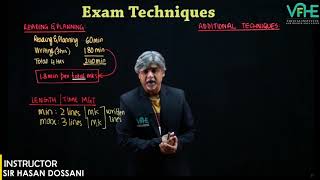 ACCA SBL EXAM TECHNIQUES Sir Hassan Dossani [upl. by Adian]