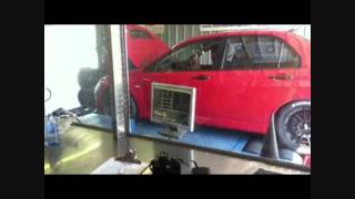 Reese Tuning Evo RS On Buschur Racing Dyno [upl. by Hamann]