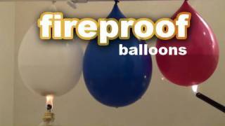 Scientific Tuesdays  Fireproof Balloons [upl. by Dloraj]