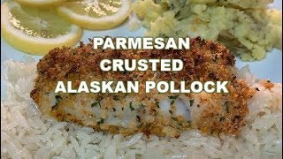 PARMESAN CRUSTED ALASKAN POLLOCK  RICHARD IN THE KITCHEN [upl. by Anreval]