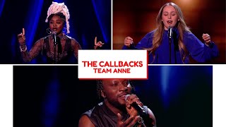 The Voice UK 2023  Valntna Rachel Burnett amp Gwannty  Glimpse Of Us  The Callbacks [upl. by Naujej]