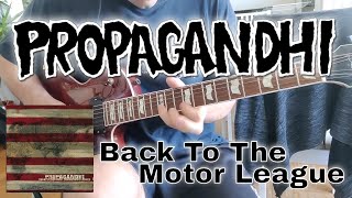 Propagandhi  Back To The Motor League TETA 4 Guitar Cover [upl. by Leunamnauj]