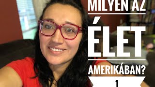 Milyen az élet Amerikában New York államban 1 rész Magyar Vlog 1USA [upl. by Kcirrej]