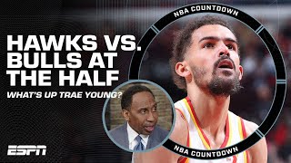 Stephen A on Hawks deficit vs Bulls 🗣️ WE NEED TO EXPECT MORE OF TRAE YOUNG  NBA Halftime [upl. by Cris]