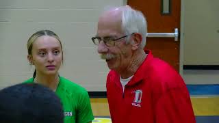 Bishop LeBlond High School volleyball downs MidBuchanan wins second straight district championship [upl. by Eninaej]