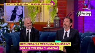 En vivo Eduardo Videgaray y El Estaca en el foro para despedirse de Verónica Toussaint [upl. by Ydok]