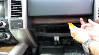 How To Change a Cabin Air Filter on a 20152017 F150 [upl. by Festa]