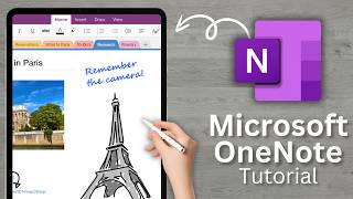 Microsoft OneNote for iPad The Ultimate NoteTaking App Tutorial [upl. by Ifen383]