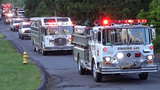 Englewood Block Party Fire Truck Parade 2022 [upl. by Adnawt]