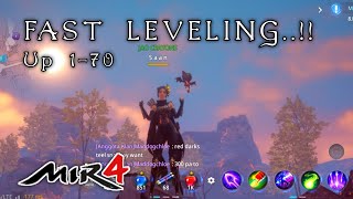 MIR4❗Cara tercepat fast leveling 1  70 [upl. by Ylus411]