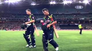 1st T20 AUS v SL  Match Wrap [upl. by Redna]